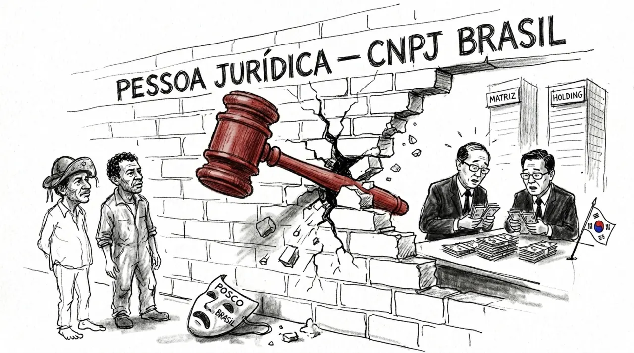 Caricatura: International economic group may be held liable for debt of Brazilian subsidiary
