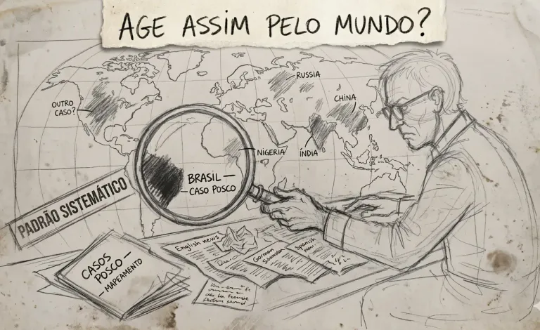 Caricatura: Gigante coreana deja R$ 1,09 en la cuenta y pide la quiebra con un incumplimiento millonario